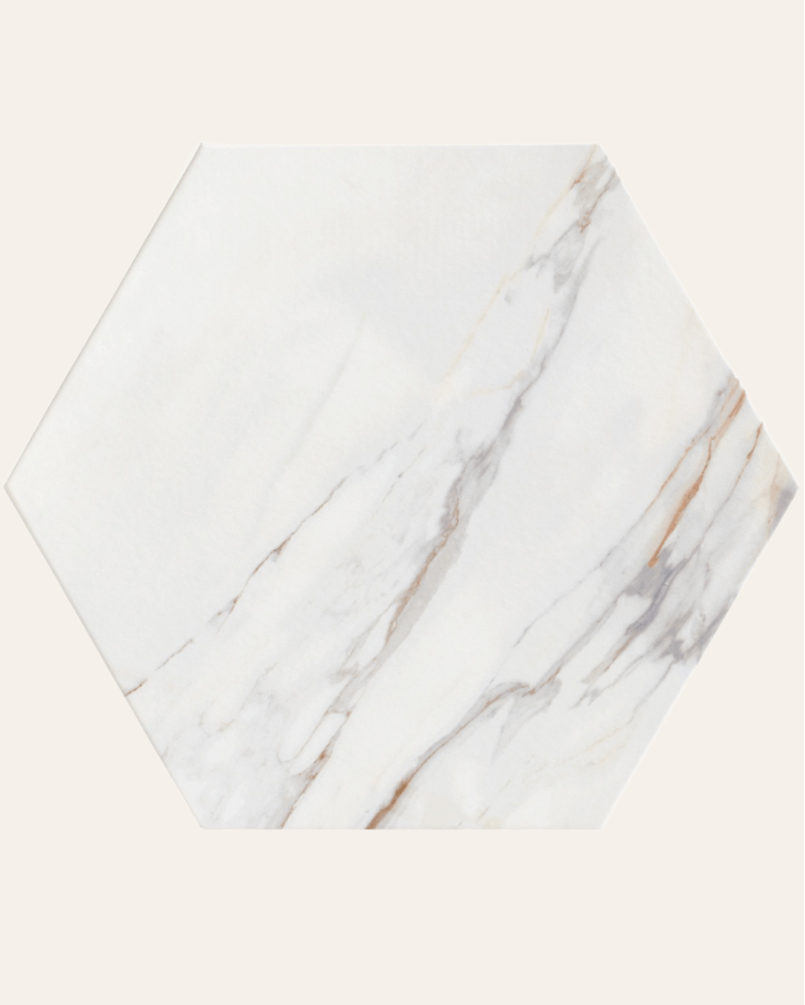 Thassos gold 56x48,5 hex (box of 1,20 m²)