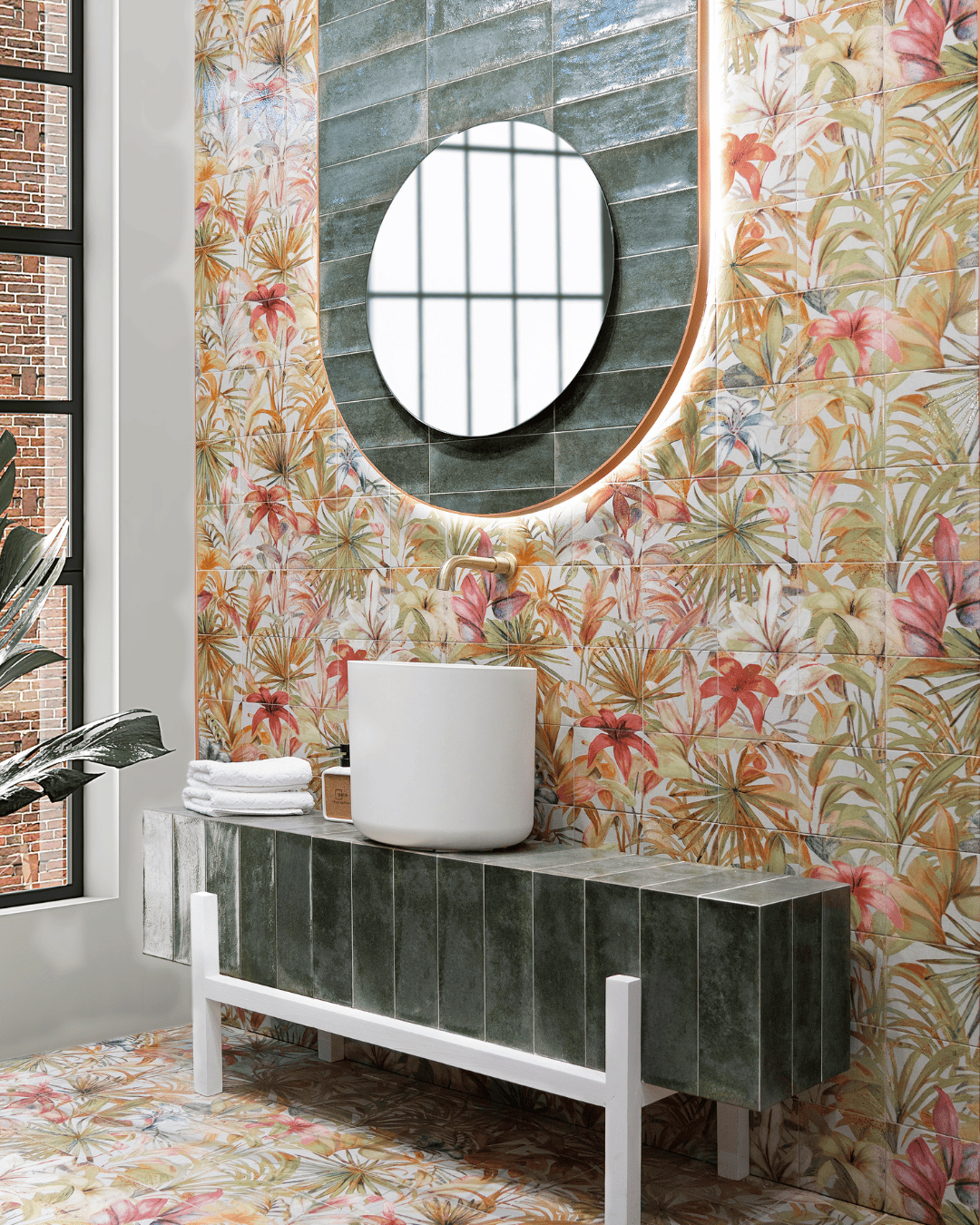 Tile set Bangkok 15x15 (tile set of 0,82 m²)