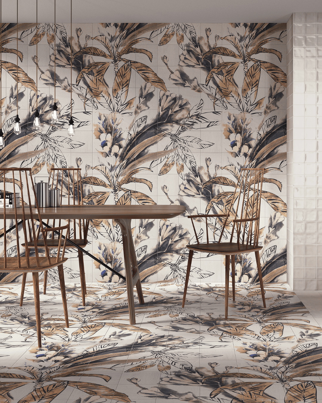 Tile set Autumn Leaves 20x20 (tile set of 1,44 m²)