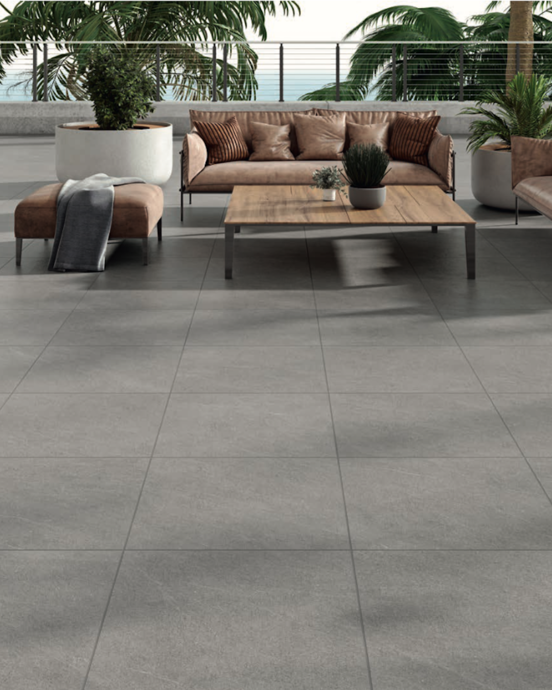 Série Betria 60x60 gris 20 mm (carton de 0,72 m2)