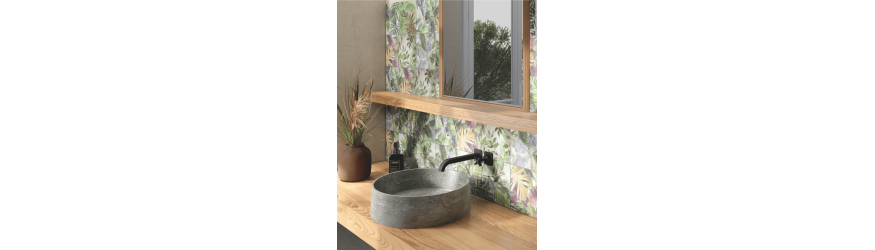 Buy floral pattern tiles - Interior & Exterior at reduced prices